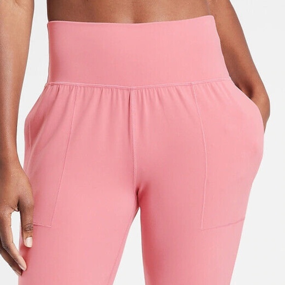ATHLETA Salutation Jogger Pants Antique Rose #531288 Medium Petite - Picture 3 of 12